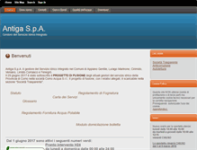 Tablet Screenshot of antigaspa.it